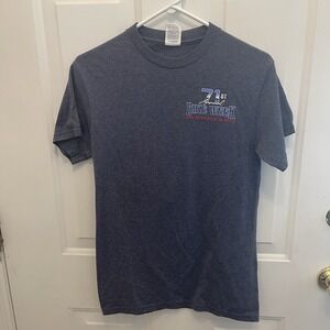 71 Annual 2012 Bike Week Daytona‎ Beach Florida T Shirt S Blue Skeleton On Beach